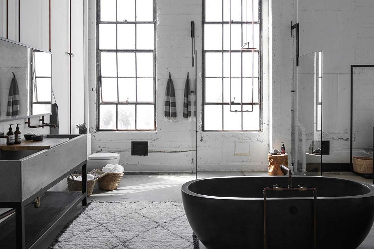 Contoh desain industrial modern, Sumber: thespruce.com